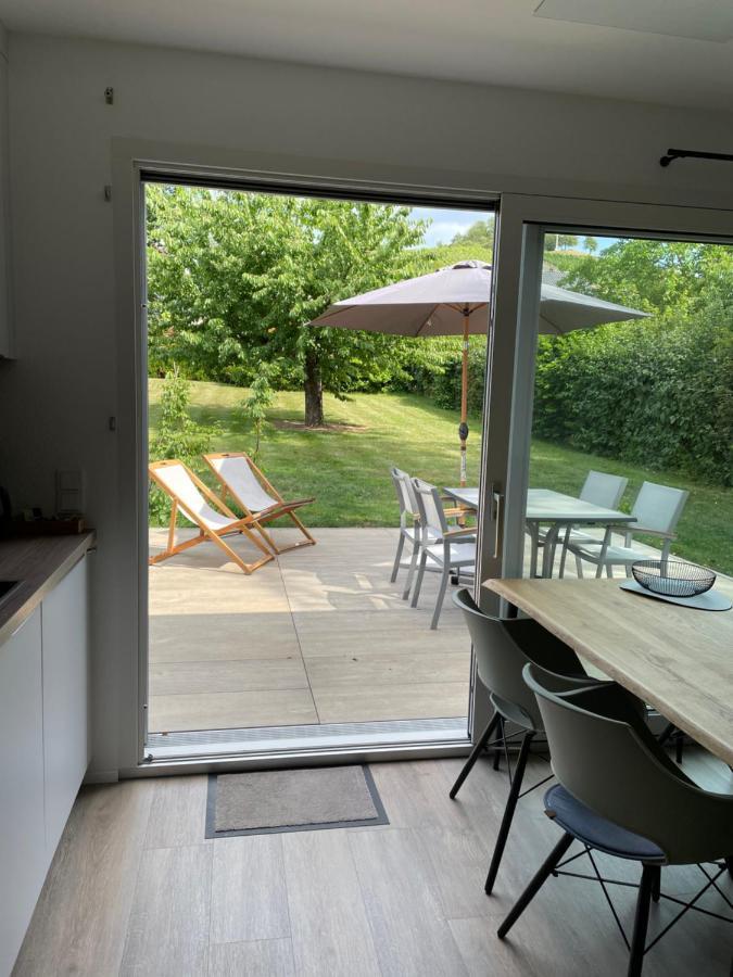 Ferienwohnung im Kelterhaus Wiltingen Exterior foto